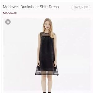 Madewell Women’s Black Shift Dress Size 8